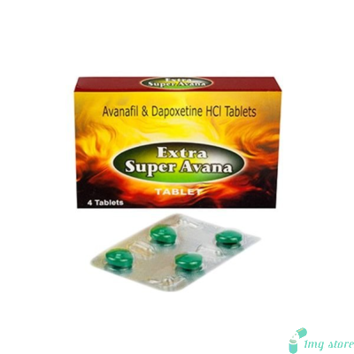 Extra Super Avana Tablet (Avanafil (200mg) + Dapoxetine (60mg))