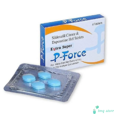 Extra Super P Force Tablet (Sildenafil Citrate (100mg) + Dapoxetine HCL (100mg))