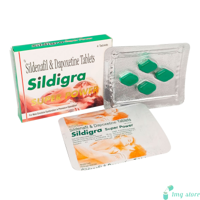 Sildigra Super Power Tablet (Sildenafil Citrate (100mg) + Dapoxetine (60mg))