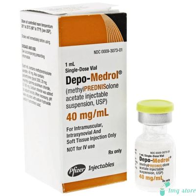 Depo-Medrol 40mg Injection 1ml (Methylprednisolone 40mgml)
