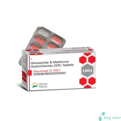Generic Glycoheal G 1001 Tablet SR (Glimepiride (1mg) + Metformin (1000mg))