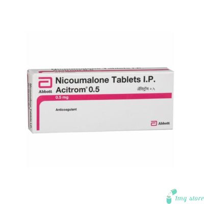 Acitrom 0.5mg Tablet (Nicoumalone 0.5mg)