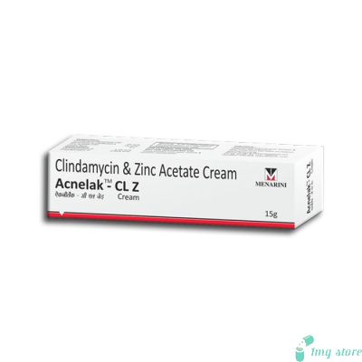 Acnelak-CLZ Cream (Clindamycin + Zinc acetate)