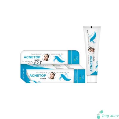 Acnetop Cream 20gm (Clindamycin (1%) + Nicotinamide (4%))