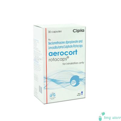 Aerocort Rotacap (Beclometasone (100mcg) + Levosalbutamol (100mcg))