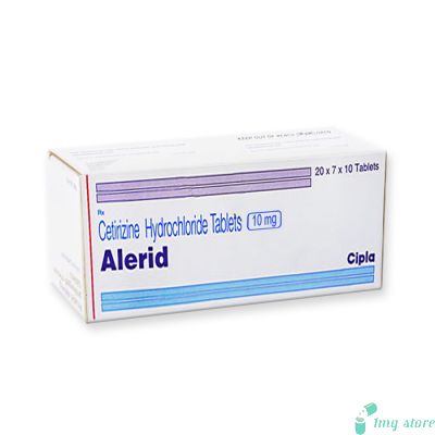 Alerid 10mg Tablet (Cetirizine 10mg)