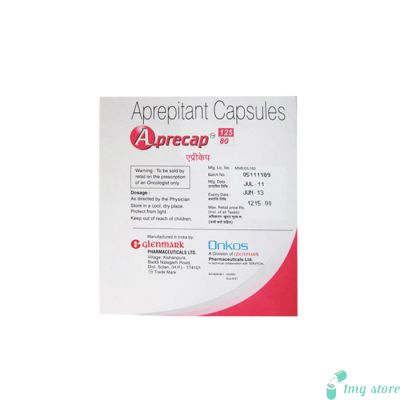Aprecap 125/80 Capsule (Aprepitant (125mg) + Aprepitant (80mg))