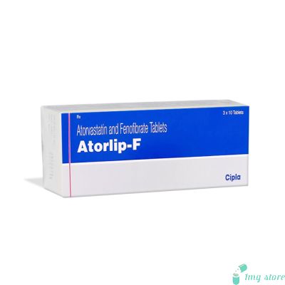Atorlip F Tablet (Atorvastatin (10mg) + Fenofibrate (145mg))