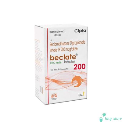 Beclate 200 CFC Free Inhaler (Beclometasone 200mcg)