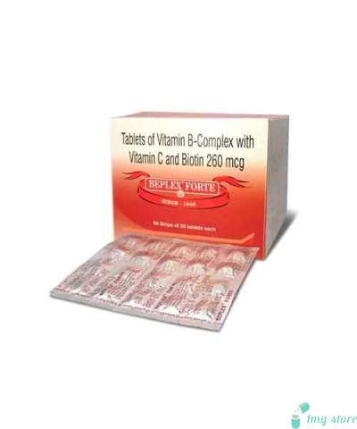 Beplex Forte Tablet (Vitamin B-Complex with Vitamin C and Biotin 260 mcg)