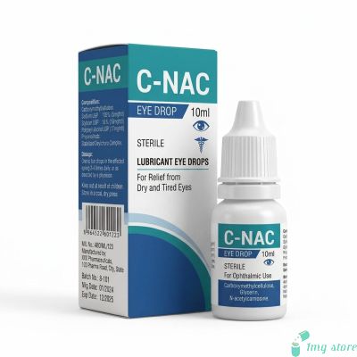 C-NAC Eye Drop 10ml (Carboxymethylcellulose (3mg/ml) + Glycerin (10mg/ml) + n-acetylcarnosine (10mg/ml))