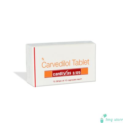 Cardivas 3.125 Tablet (Carvedilol 3.125mg)