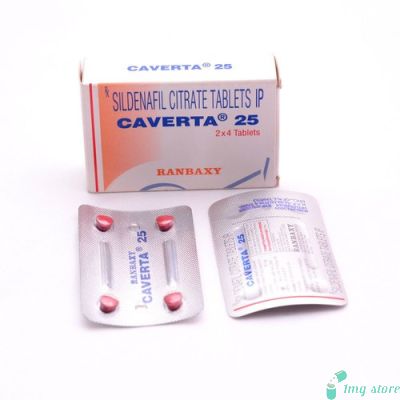 Caverta 25mg Tablet (Sildenafil Citrate)