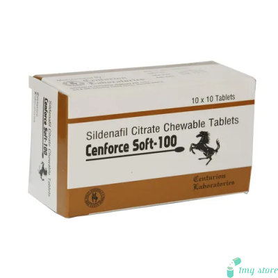 Cenforce Soft 100mg Tablets (Sildenafil Citrate Chewable)