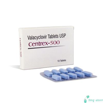 Centrex 500 Tablet (Valacyclovir 500mg)