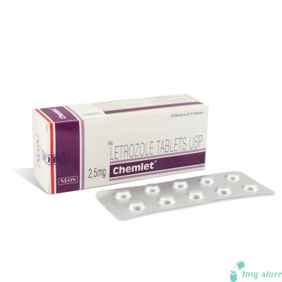 Chemlet 2.5mg Tablet (Letrozole 2.5mg)