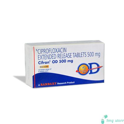 Cifran OD 500 Tablet (Ciprofloxacin 500mg)