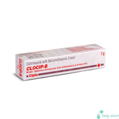 Clocip B Cream 10gm (Clotrimazole (1%) + Betamethasone (0.025%))