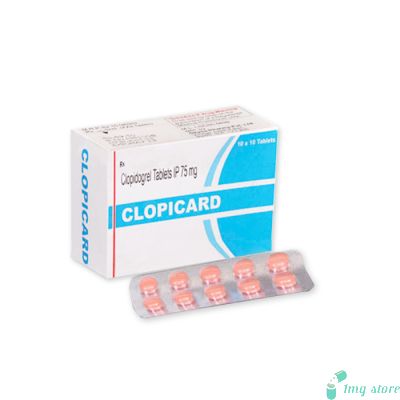 Clopicard 75 Tablet (Clopidogrel 75mg)