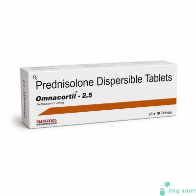 Omnacortil 2.5mg Tablet DT (Prednisolone 2.5mg)