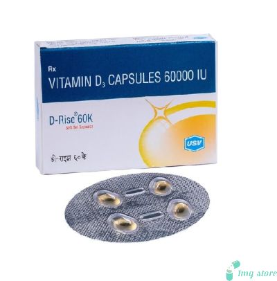 D-Rise 60K Capsule (Vitamin D3 60000IU)