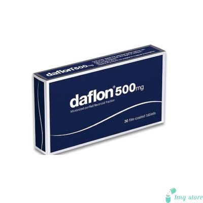Daflon 500mg Tablet (Diosmin (450mg) + Hesperidin (50mg))