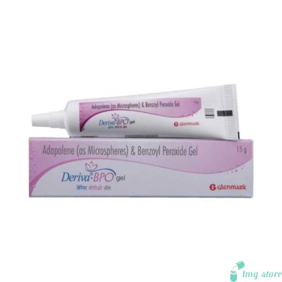 Deriva-Bpo Gel (Adapalene + Benzoyl Peroxide): Acne Care Gel - Dermatology Treatment | For Acne Vulgaris, Pimples, Blackheads and Whiteheads