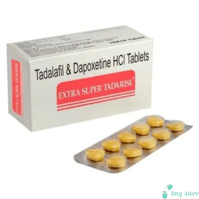 Extra Super Tadarise Tablets (Tadalafil (40mg) + Dapoxetine (60mg))
