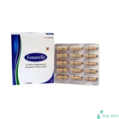 Femarelle Capsule (DT56a): Herbal Supplement | For Menopause Relief, Hot Flashes, Bone Health & Hormonal Balance