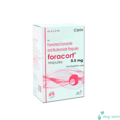 Foracort Respule 0.5mg (Formoterol (20mcg) + Budesonide (0.5mg) 2ml