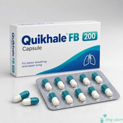 Quikhale FB 200 Capsule (Formoterol (6mcg) + Budesonide (200mcg))