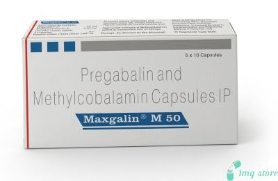 Maxgalin M 50mg Capsule (Methylcobalamin + Pregabalin)