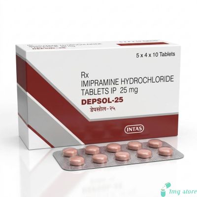 Depsol 25mg Tablet (Imipramine)