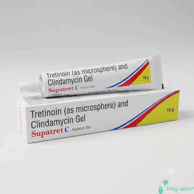 Supatret C Gel 15gm (Clindamycin 0.04%/Tretinoin 1%)