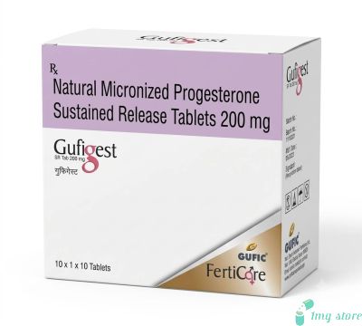 Gufigest 200mg Tablet SR (Progesterone (Natural Micronized 200mg))