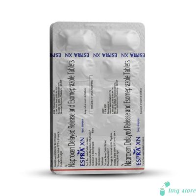 Espra XN Tablet (Naproxen + Esomeprazole) | For Pain, Inflammation Management with Gastric Protection