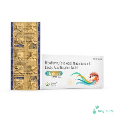 Healsore 1.5mg Tablet (Folic Acid + Lactobacillus)