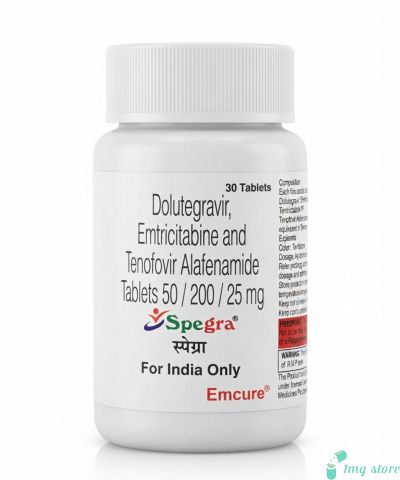 Spegra Tablet (Dolutegravir + Emtricitabine + Tenofovir Alafenamide): Antiretroviral Tablet | For HIV-1 Infection Management, Viral Load Suppression