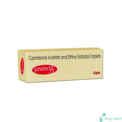 Ginette 35 Tablet (Cyproterone (2mg) + Ethinyl Estradiol (0.035mg))