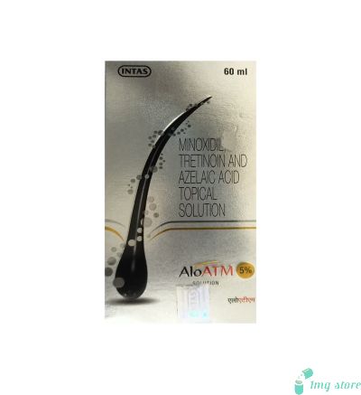 Aloatm Solution (Minoxidil + Azelaic Acid + Tretinoin)