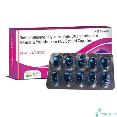 Healtuss Cofgel (Dextromethorphan + CPM + PPH)