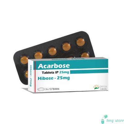 Generic Acarbose 25mg (Hibose 25mg Tablet)