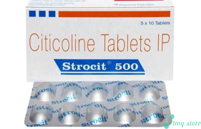 Strocit 500mg Tablet (Citicoline)