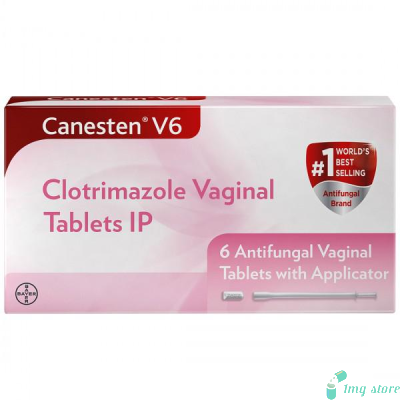 Canesten V6 Tablet VT Clotrimazole (100mg)