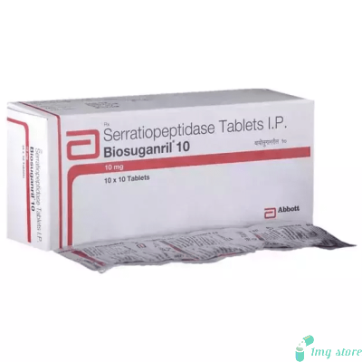 Biosuganril Tablet (Serratiopeptidase)