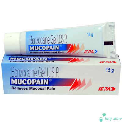 Mucopain Gel 15gm (Benzocaine 20%)