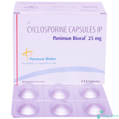 Panimun Bioral 25mg Capsule (Ciclosporin 25mg)

