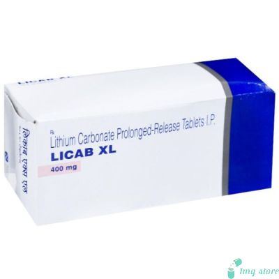 Licab XL 400mg Tablet (Lithium Carbonate 400mg)