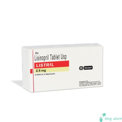 Listril 2.5 mg Tablet (Lisinopril 2.5mg)
