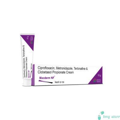 Macderm NF Cream 15gm (Clobetasol + Neomycin Sulphate + Miconazole Nitrate)